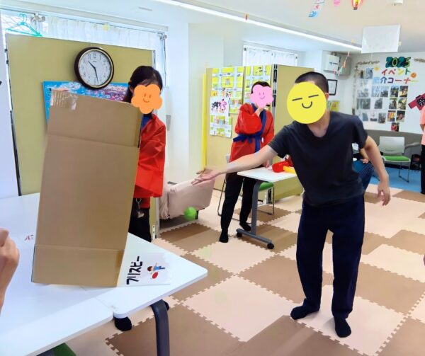 生活介護そらで開催した夏祭りの様子です